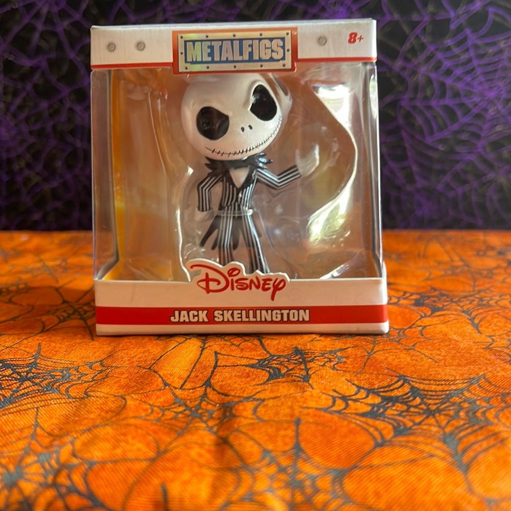 Disney Metalfigs Jack Skellington Diecast Figure. NWOT